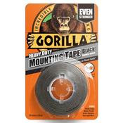 Gorilla Double Sided Black Tape 1.5m image