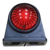 LED Global 12/36V LED Stalk Marker Light - Red/clear image