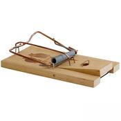 Luna Wooden Rat Trap | Traditional Beechwood Design with Copper-Plated Steel Wire for Effective Rat Control image
