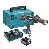 Makita HP001GD201 40V Max XGT Brushless Combi Drill - Includes 2 x 2.5Ah Batteries, Charger &amp; Case
