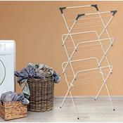Moy 3-Tier Clothes Airer - Durable Galvanised Steel, Outdoor-Ready with Ground Pins image
