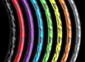 Race Face Medium Offset Rim Decal Kit - Fluorescent Yellow image
