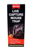 Rentokil Live Capture Mouse Trap - Humane, Reusable, and Safe Rodent Control image