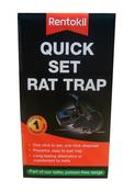 Rentokil Quick Set Rat Trap - Effective and Reusable Pest Control Solution image
