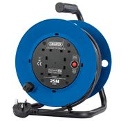 Draper 230V Four Socket Industrial Cable Reel 25M