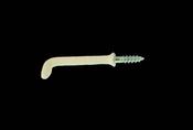 Square White Dresser Hooks