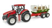 Bruder ROADMAX Tractor with Forwarding Trailer &amp; Tree Trunks