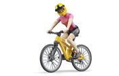 Bruder Mountain Bike with Female Cyclist image