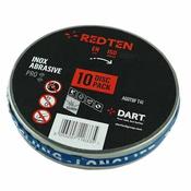 DART Red Ten 115mm SS/Inox Abrasive Discs 10pk