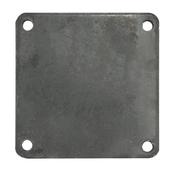 G20390 Rubber Flange Gasket – 4-Bolt Blank, 150mm x 150mm