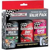 Finish Line Premium Bike Care Pack