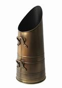 Mansion Antique Brass Anthracite Hod Coal Shuttle image