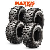 Maxxis Quad Tyre x4 Bundle - Includes 2x 25x10x12 and 2x 25x8x12 Tyres image