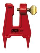 Oregon Portable Vice Foe Holding Chainsaw