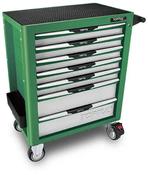 Toptul 320Pc Tool Trolley PRO PLUS SERIES - 7-Drawer QGT32017 | Satin Chrome Finish