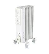 Warm Lite 1500W Oil Filled Radiator | Portable 7-Fin Heater with Adjustable Thermostat &amp; Safety Features