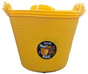 XTRADE Flexi-Tub Yellow 25L – Flexible Heavy-Duty Tub (100% Recycled)