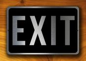 Exit Sign - 15-x-10-inches image