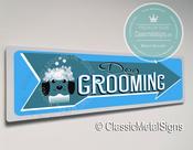 Classic Style Dog Grooming Sign image