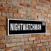 Nightwatchman Street Sign image