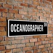 Oceanographer Street Sign image