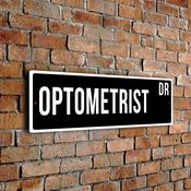 Optometrist Street Sign image