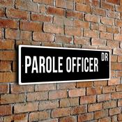 Parole Officer Street Sign image