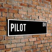 Pilot Street Sign image