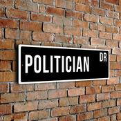 Politician Street Sign image