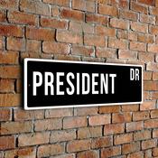 President Street Sign