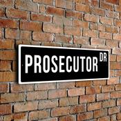 Prosecutor Street Sign image