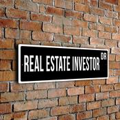 Real Estate Investor Street Sign image
