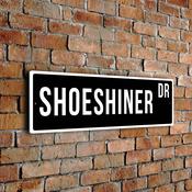 Shoeshiner Street Sign image