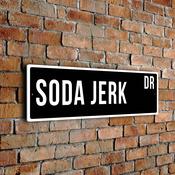 Soda Jerk Street Sign image