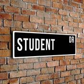 Student Street Sign image