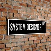 System Designer Street Sign image