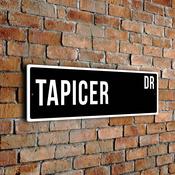 Tapicer Street Sign image