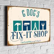 G Dog's Fixit Shop Sign image