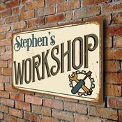 Custom Workshop Sign image