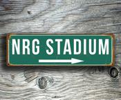 NRG Stadium Sign Vintage style - 20-x-6-inches