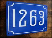 Personalized Address Sign – Custom House Number Signs, Weather Ready Aluminum Composite, Indoor Outdoor Use, Easy Mount Pre-Drilled Holes - 36-x-24-inches