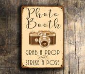 PHOTOBOOTH SIGN- Wedding Signs - 9-x-6