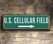 US Cellular Field Sign -  / 36-x-12-inches