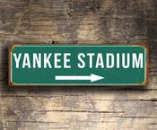 YANKEE STADIUM SIGN -  / 20-x-6-inches