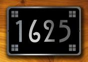 Craftsman Address Sign - 36-x-24-inches