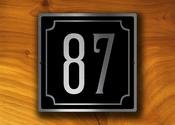 Custom House Numbers Sign - 10-x-10-inches