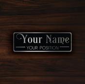 Personalized Door Plaque Sign – Retro Business Wall Sign, Full Color UV Protected Print, Durable Aluminum Composite, Punched Holes Easy Mount - 18-x-6-inches