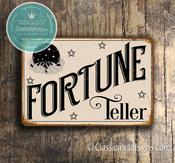 Gift for Fortune Teller – Metal Sign for Fortune Tellers, UV Protected Print, Durable Indoor/Outdoor Signs, Smooth Matt Finish, Mounting Holes - 20-x-14-inches