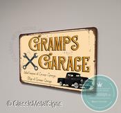Gramps Garage Sign - 16-x-12inches image