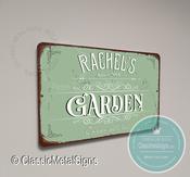 Personalized Garden Sign - 36-x-24-inches